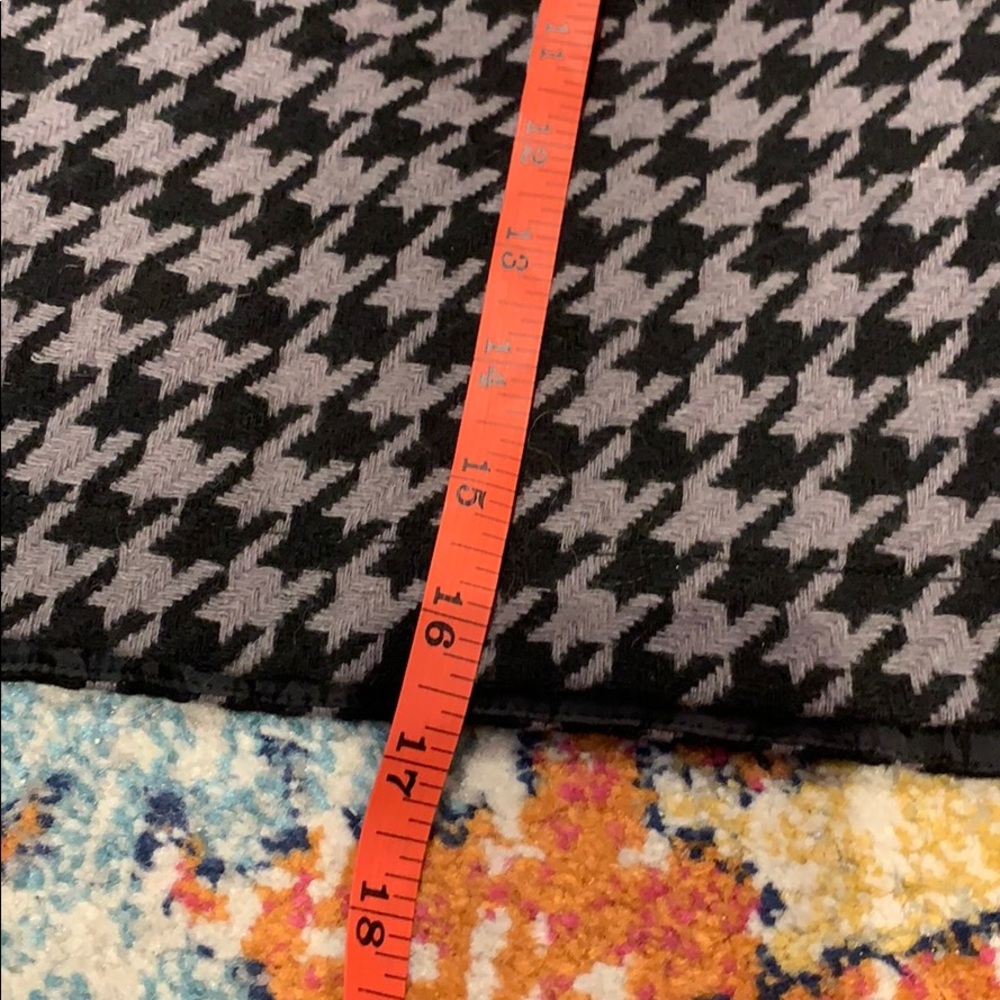 J. Crew Factory Houndstooth Wool Skirt - Picture 5 of 6